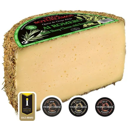 Queso Añejo de Oveja al Romero - 1,5 kg