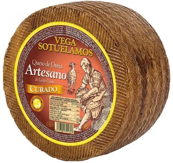 Queso de Oveja Curado leche cruda- 3 kg.