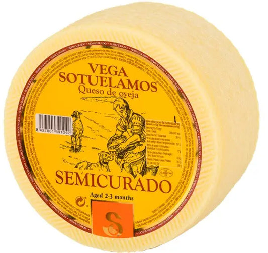 Queso de Oveja Semicurado - 3 kg.