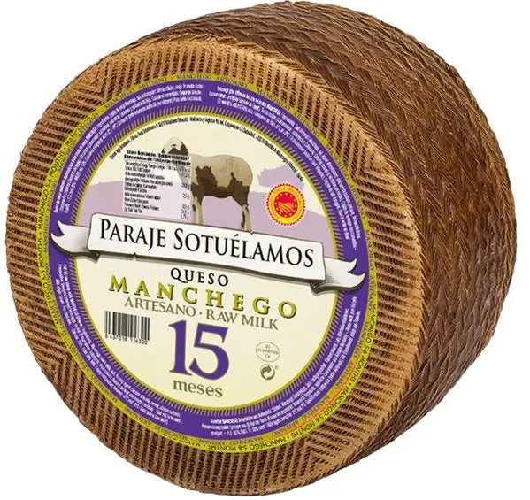 Queso Manchego Extra Añejo de leche cruda - 3 kg